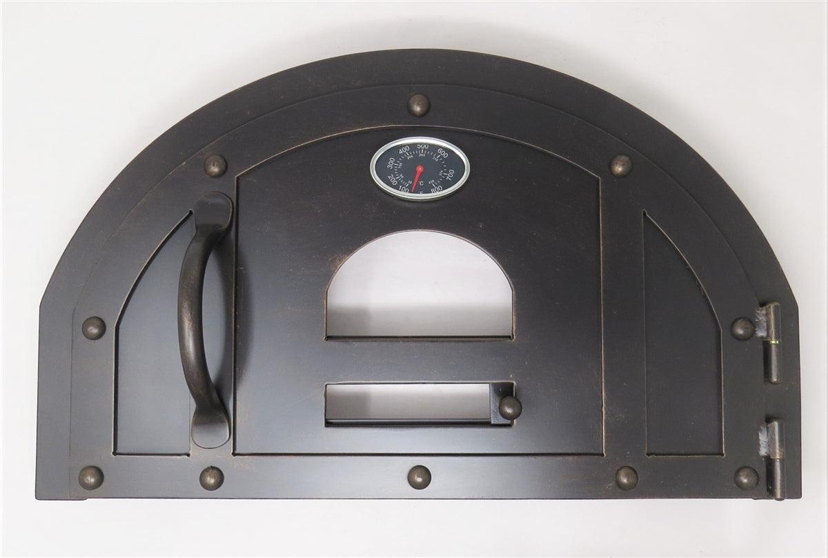 MD-207-AH Traditional Arched Hinged Pizza Oven Door